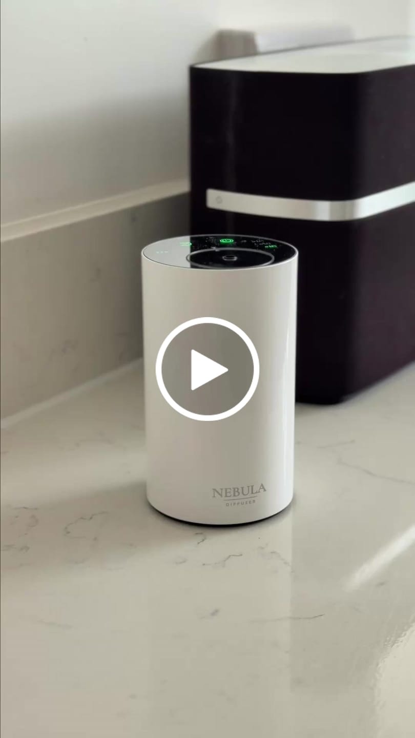 Customer video review of Nebula Waterless Diffuser - Portable & Rechargeable