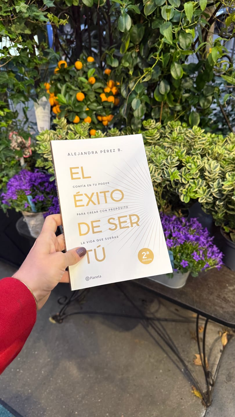 Customer photo review of El éxito de ser tu – Libro Fimado
