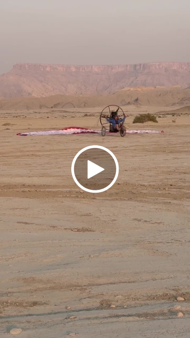 Customer video review of 5-Day Adventure / Advanced Paramotor Training
