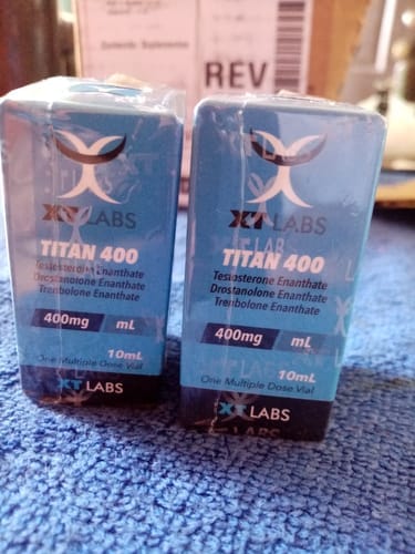 Customer photo review of TITAN | Testosterona, Drostanolona & Trembolona Enantato 400mg 10ml