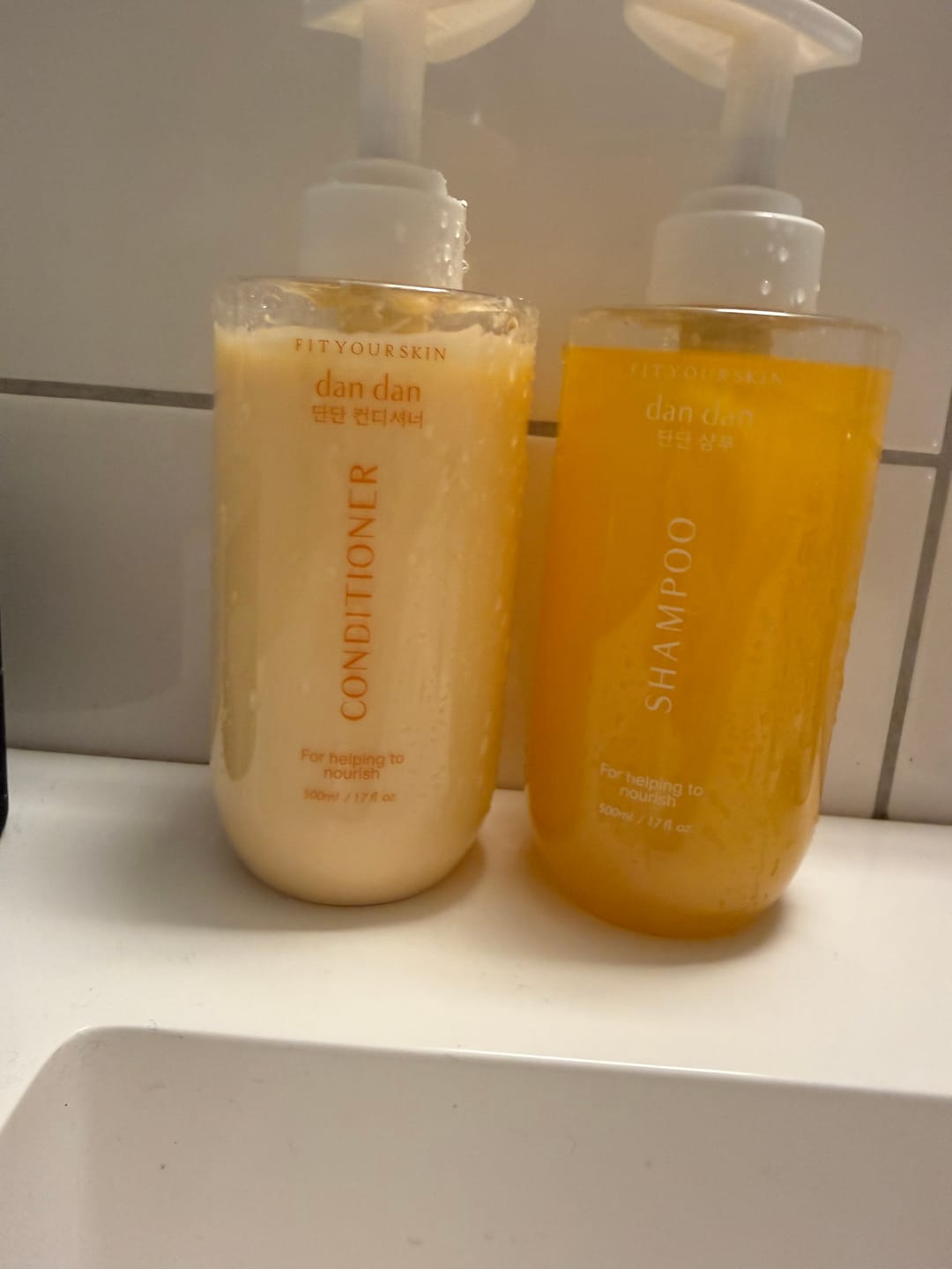 Customer photo review of Fit Your Skin Dan Dan Sjampo 500ml - for skadet hår