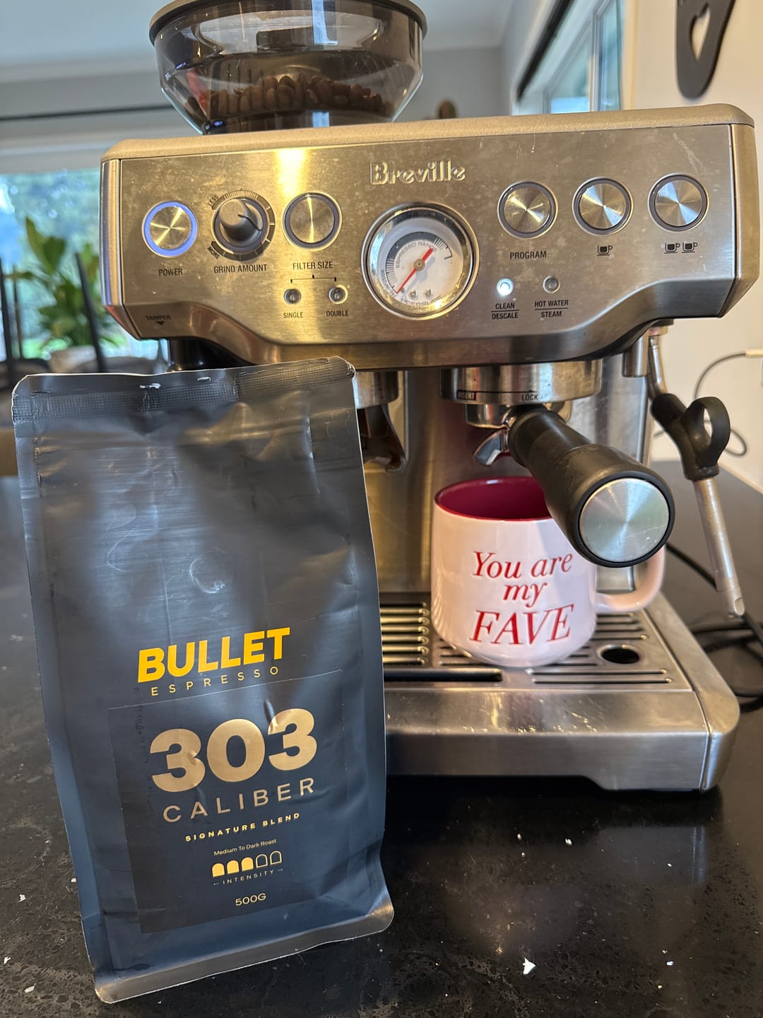 Customer photo review of 303 Caliber Coffee Beans