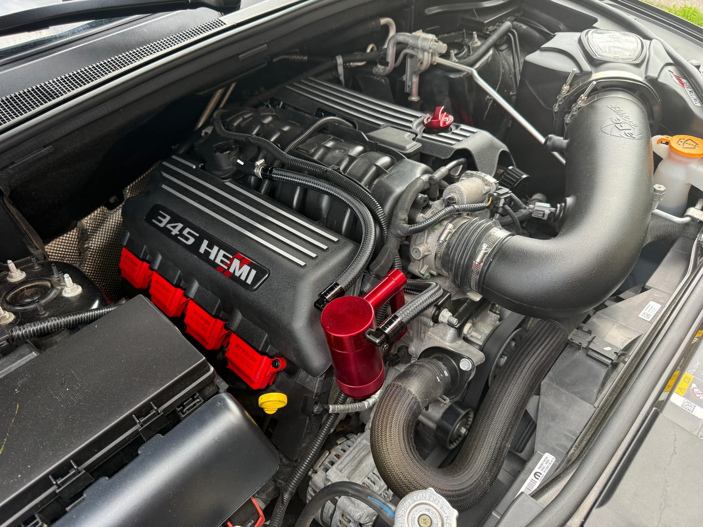 Customer photo review of "345 HEMI" Half Cover Inlay