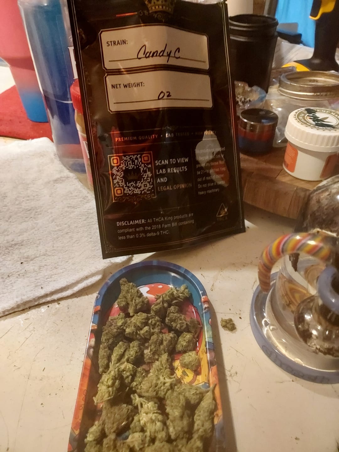 Customer photo review of Candy Cartel Light Assist THCA