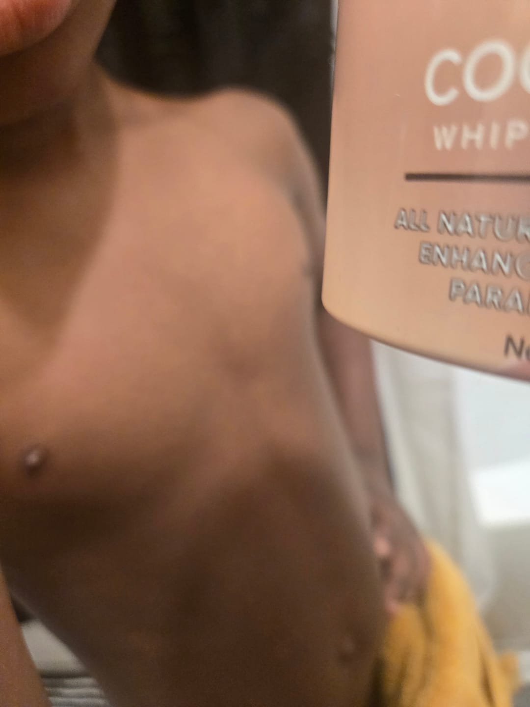 Customer photo review of LightenUp Plus Cocoa Shea Body Butter Jar 300ml / 10 fl oz