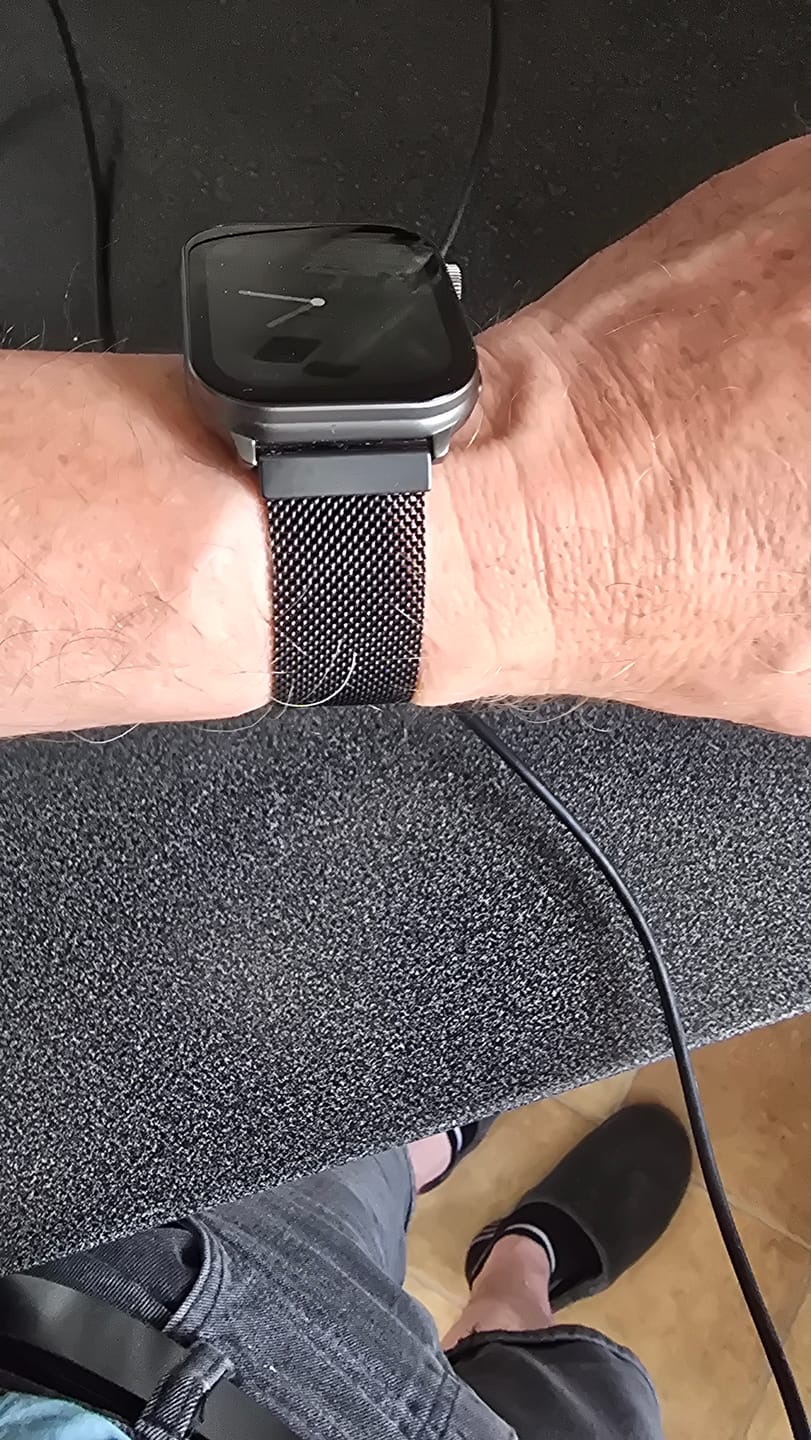Customer photo review of Bracelet Milanais noir