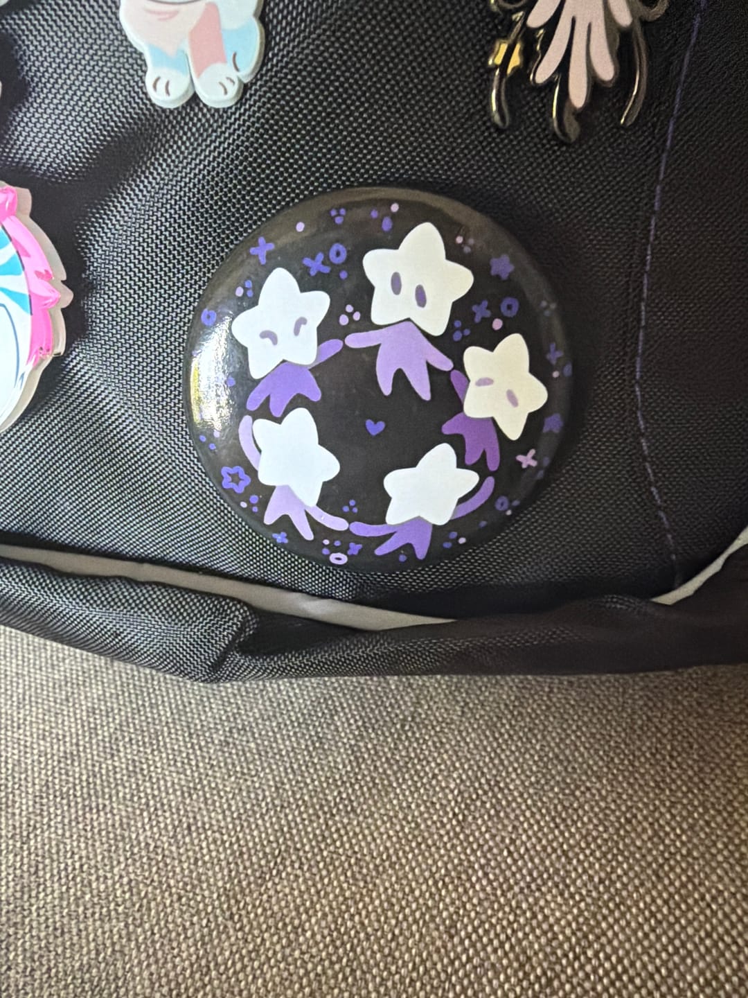 Customer photo review of Star Babies Large Button