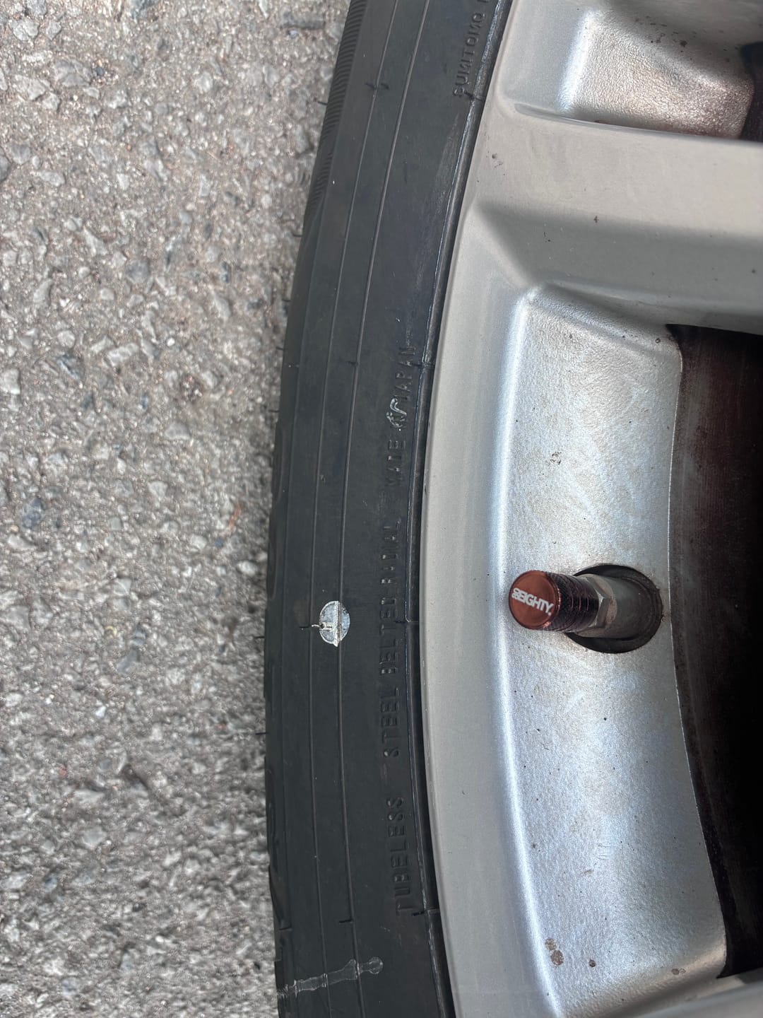 Customer photo review of 80Eighty® Bronze Valve Stem Caps