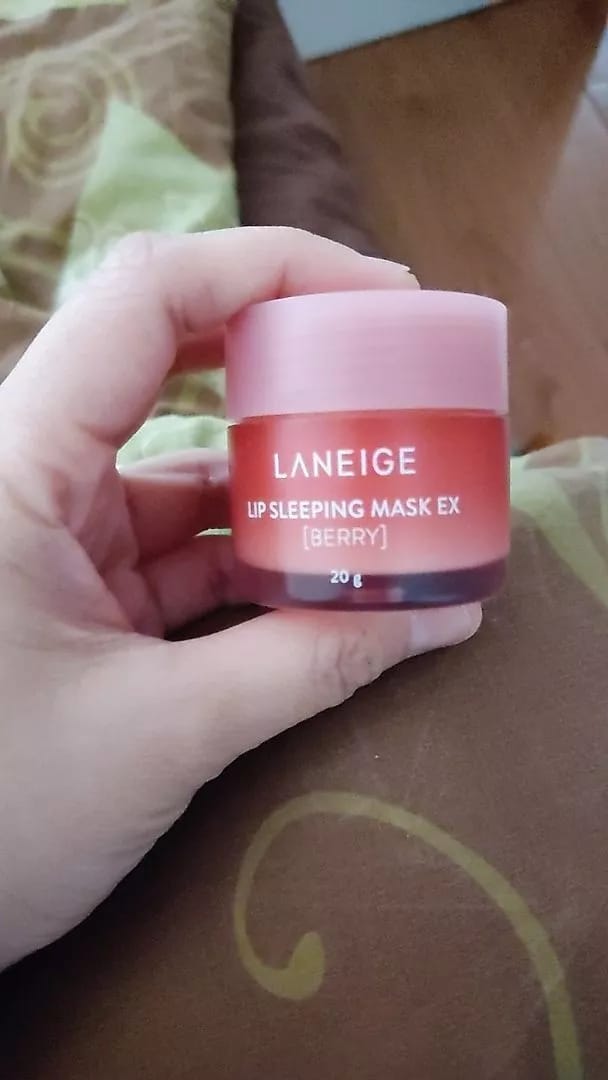 Customer photo review of Laneige Lip Sleeping Mask