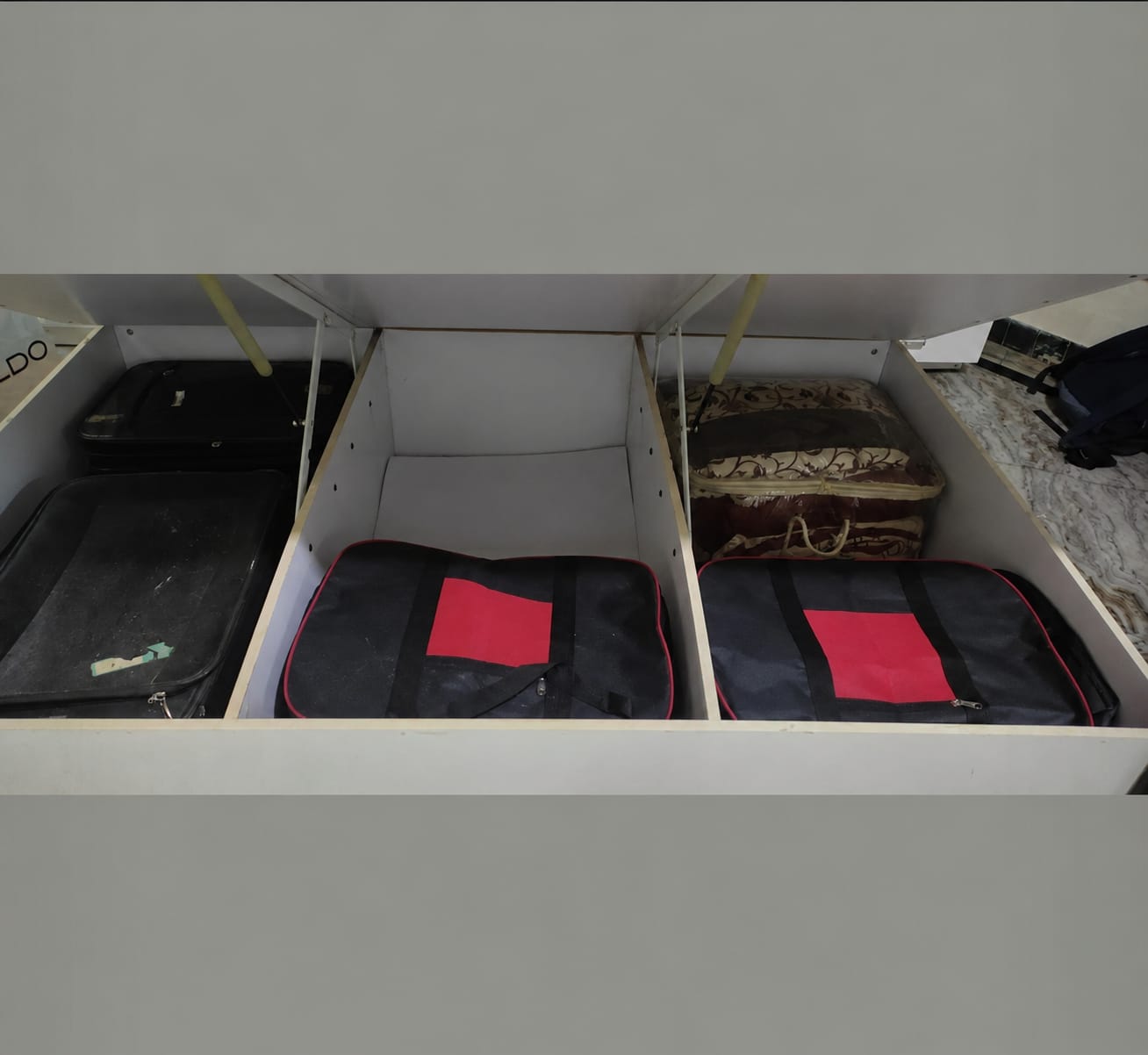 Customer photo review of Premium Nylon Underbed Storage Bag