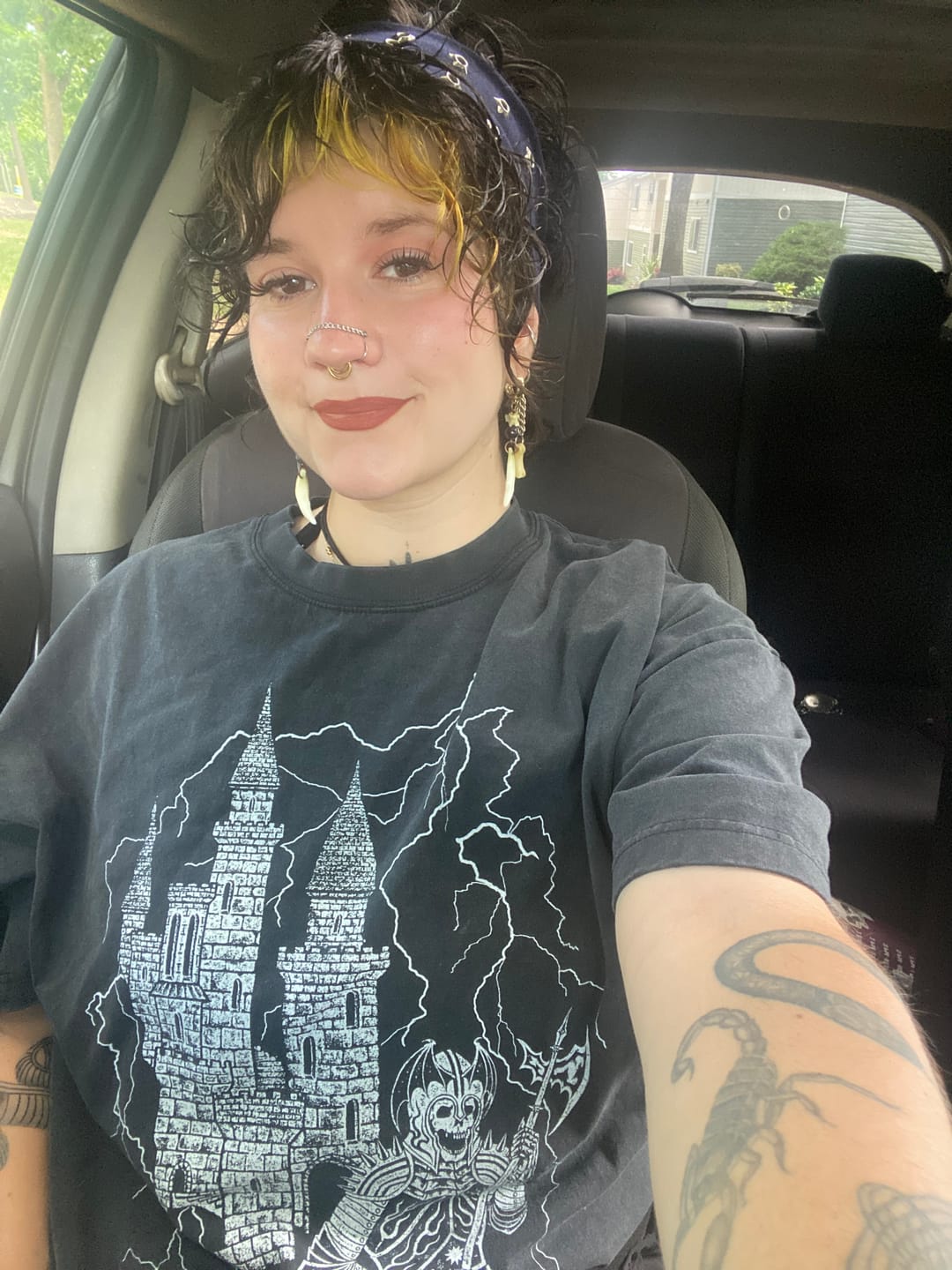Customer photo review of Gate Keeper Oversized Tee
