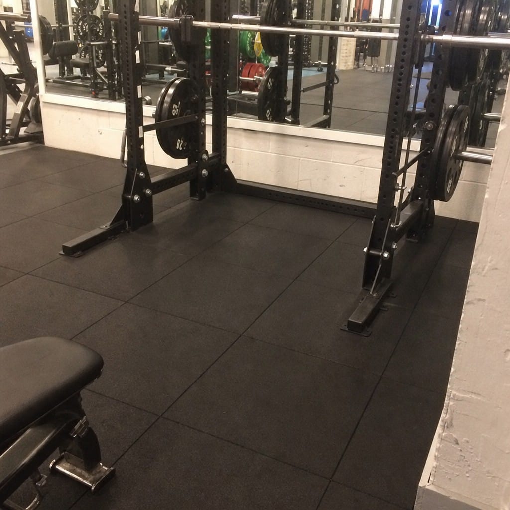 Customer photo review of 30mm Rubber Gym Tiles | Olympic Lifting & CrossFit | 200kg+ Drop Rated