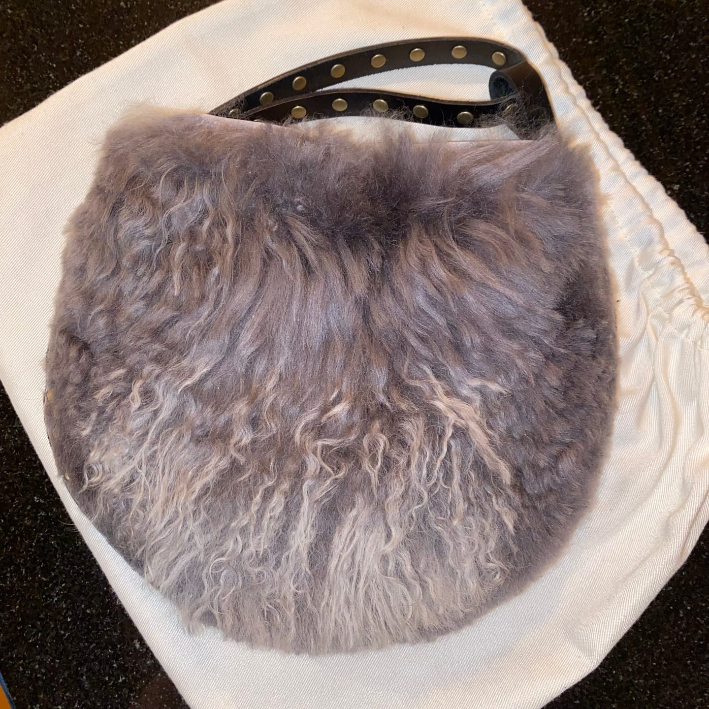 Customer photo review of Wristlet | Grey Tibetan