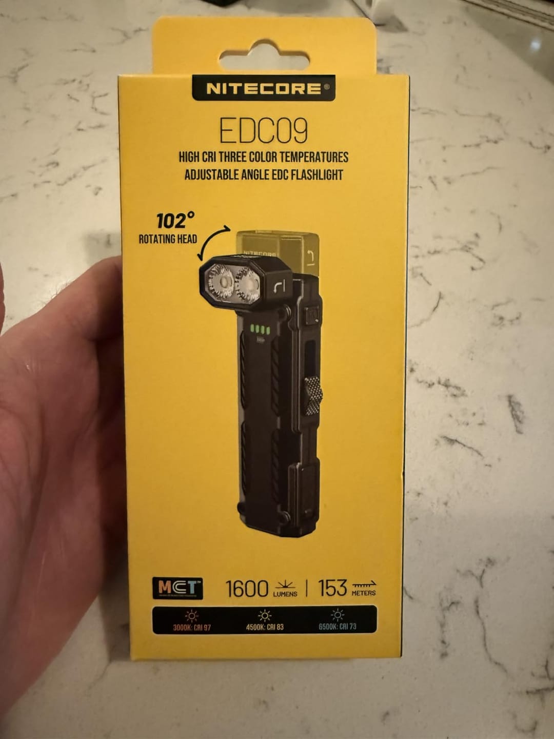 Customer photo review of EDC09 - 1600 lumens (L-Angle)
