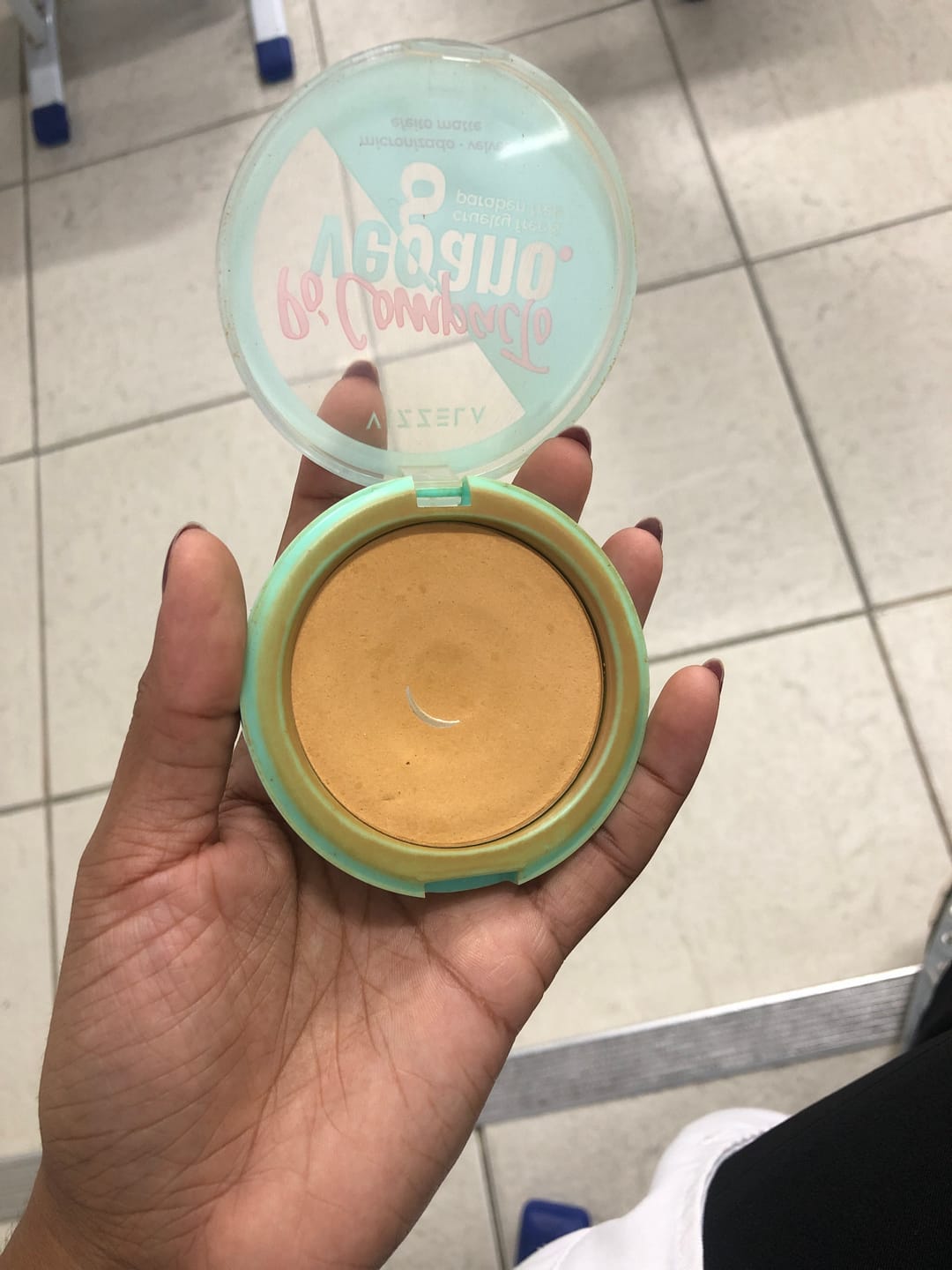Customer photo review of Pó Compacto Vizzela