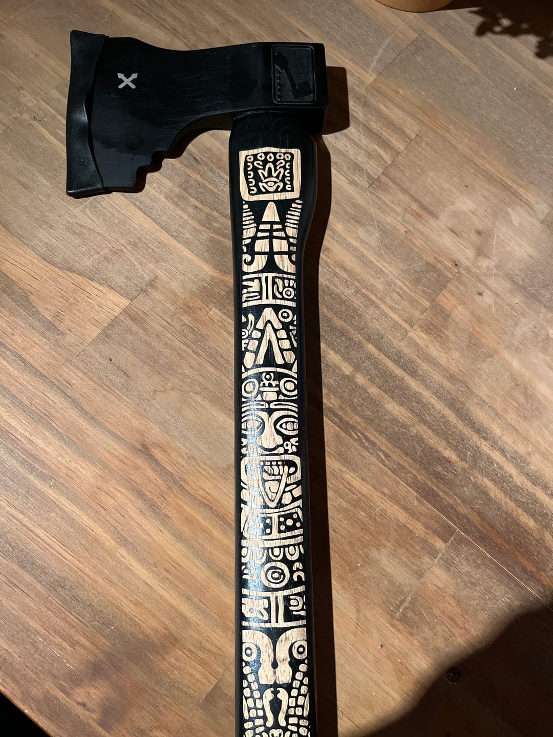 Customer photo review of Aztec Throwing Axe