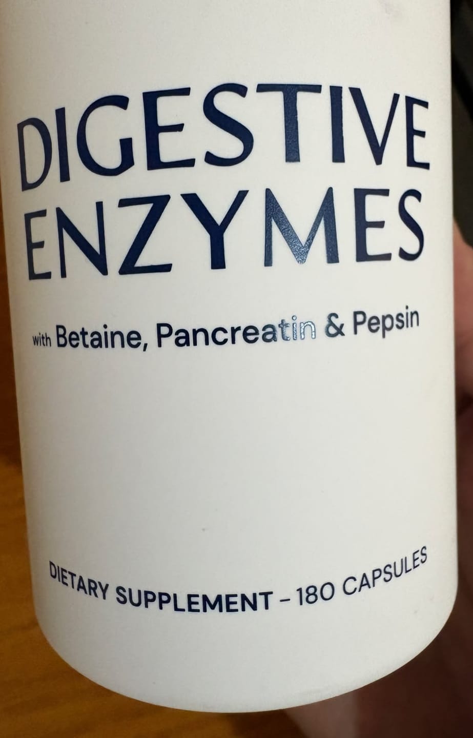Customer photo review of Enzimas Digestivas - BodyHealth - Full Spectrum - 180 Cápsulas