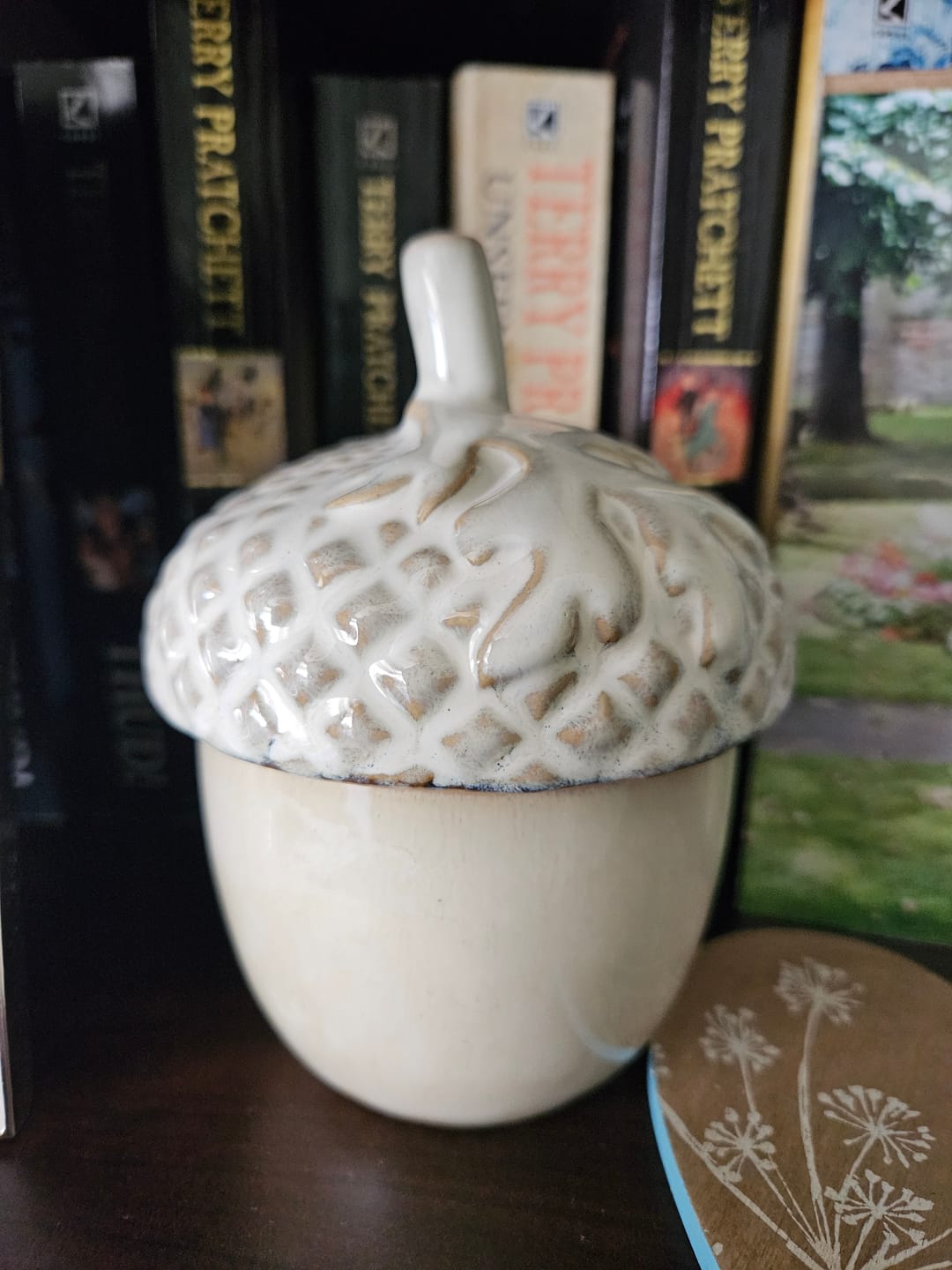 Customer photo review of Acorn Pot with Lid