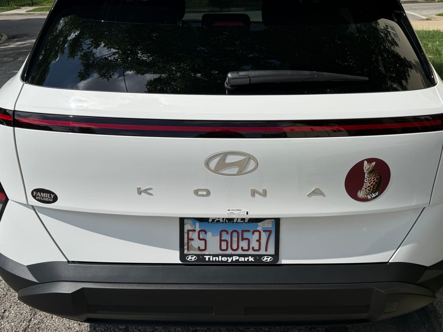 Customer photo review of Your photo - Personalized Car Magnet