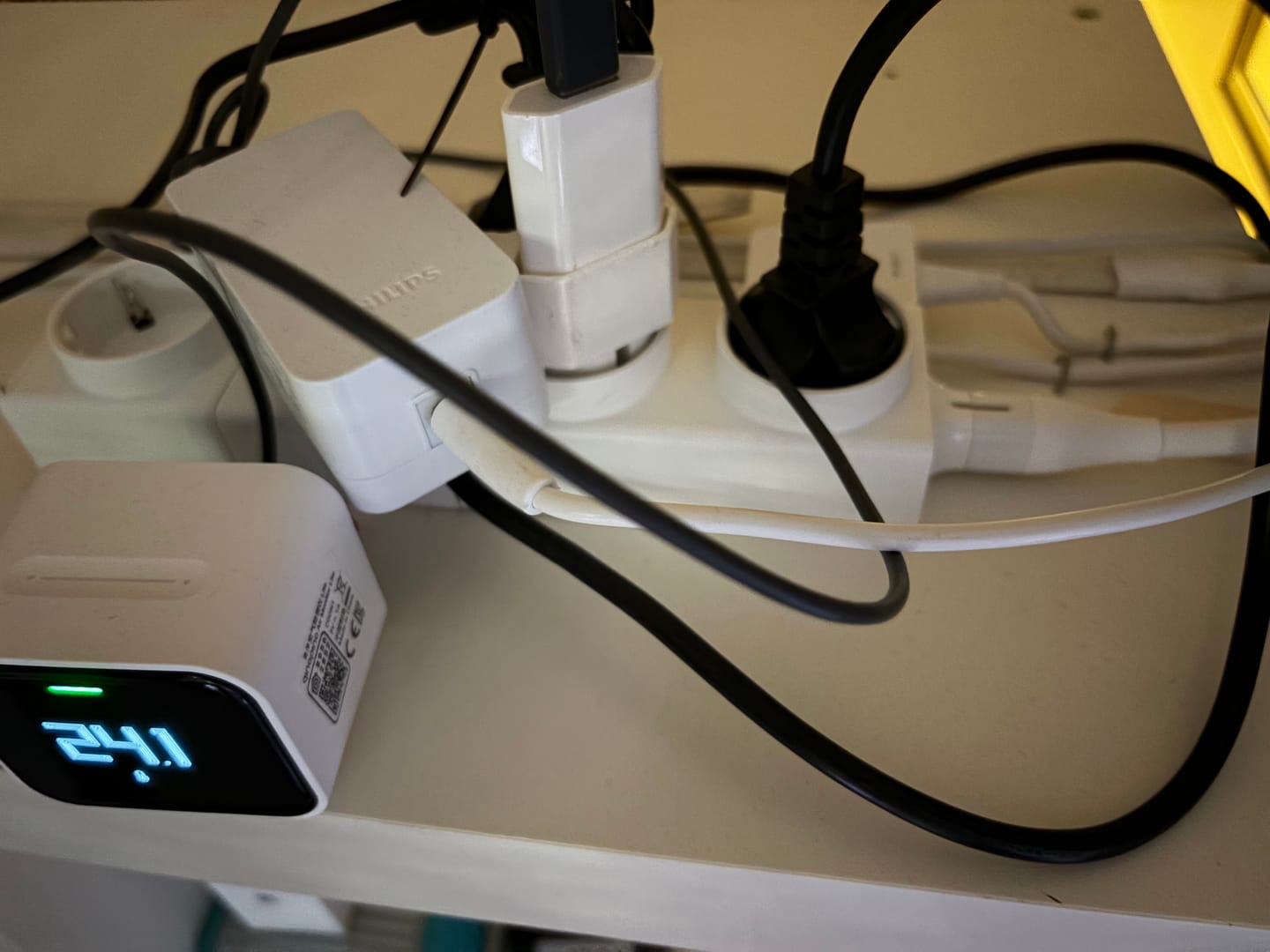Customer photo review of Extension Cord - Reliable Power Connectivity