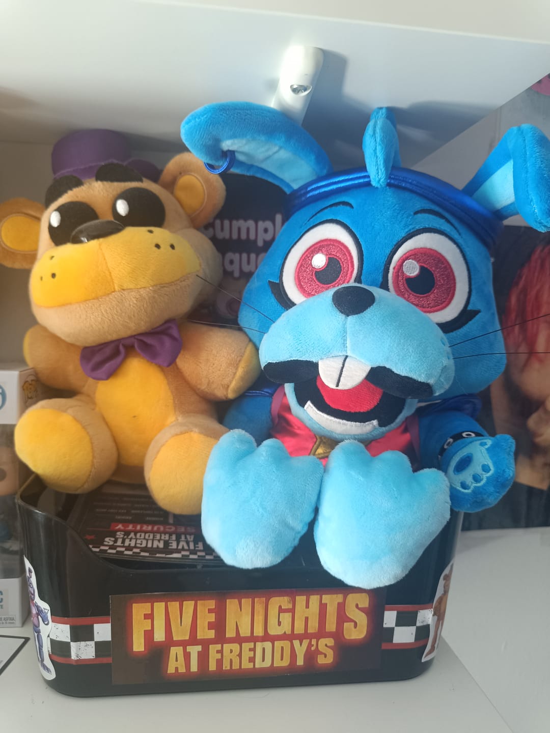 Customer photo review of Five Nights at Freddy's - Glamrock Bonnie Collector's Plush