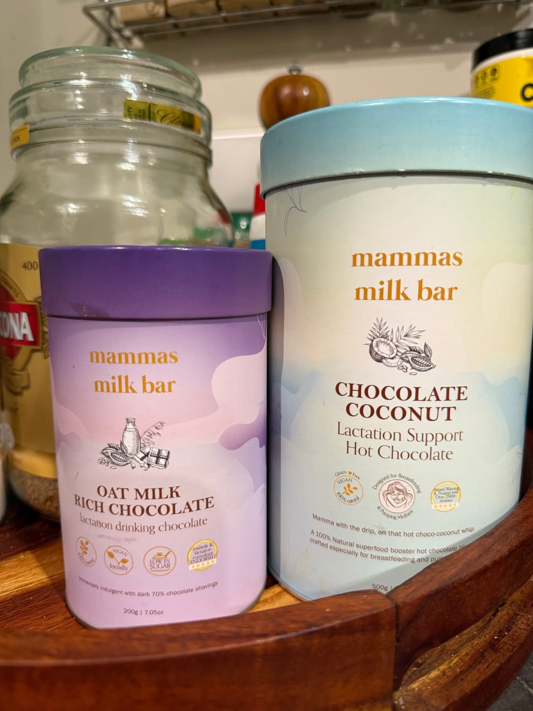Customer photo review of Lactation Hot Chocolate - Coconut Chocolate