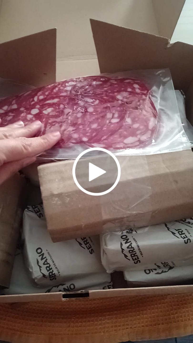 Customer video review of Capocuelo, Pack 100 gr, feteado.