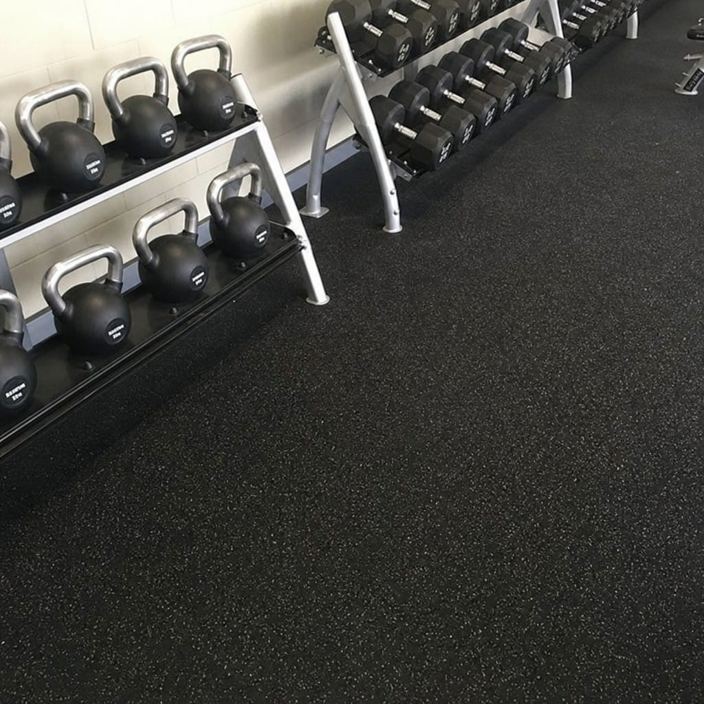 Customer photo review of Gym Flooring Rolls UK | Rubber Roll 1m Wide | Cut to Length