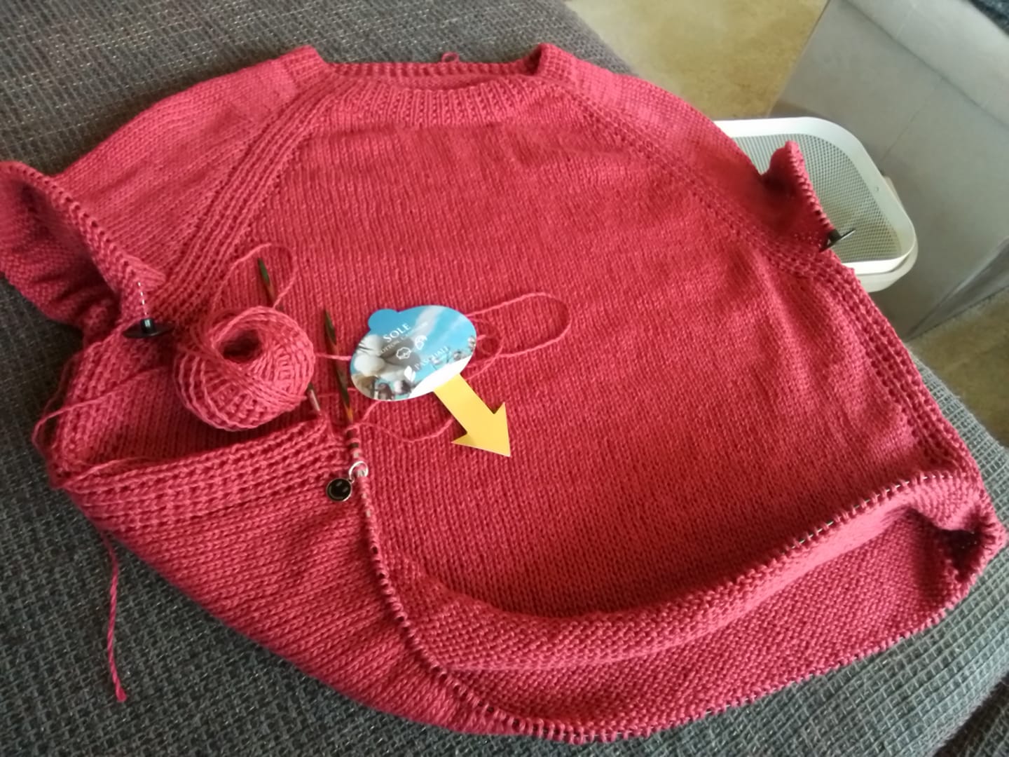 Customer photo review of Strickanleitung - WendingerTEE