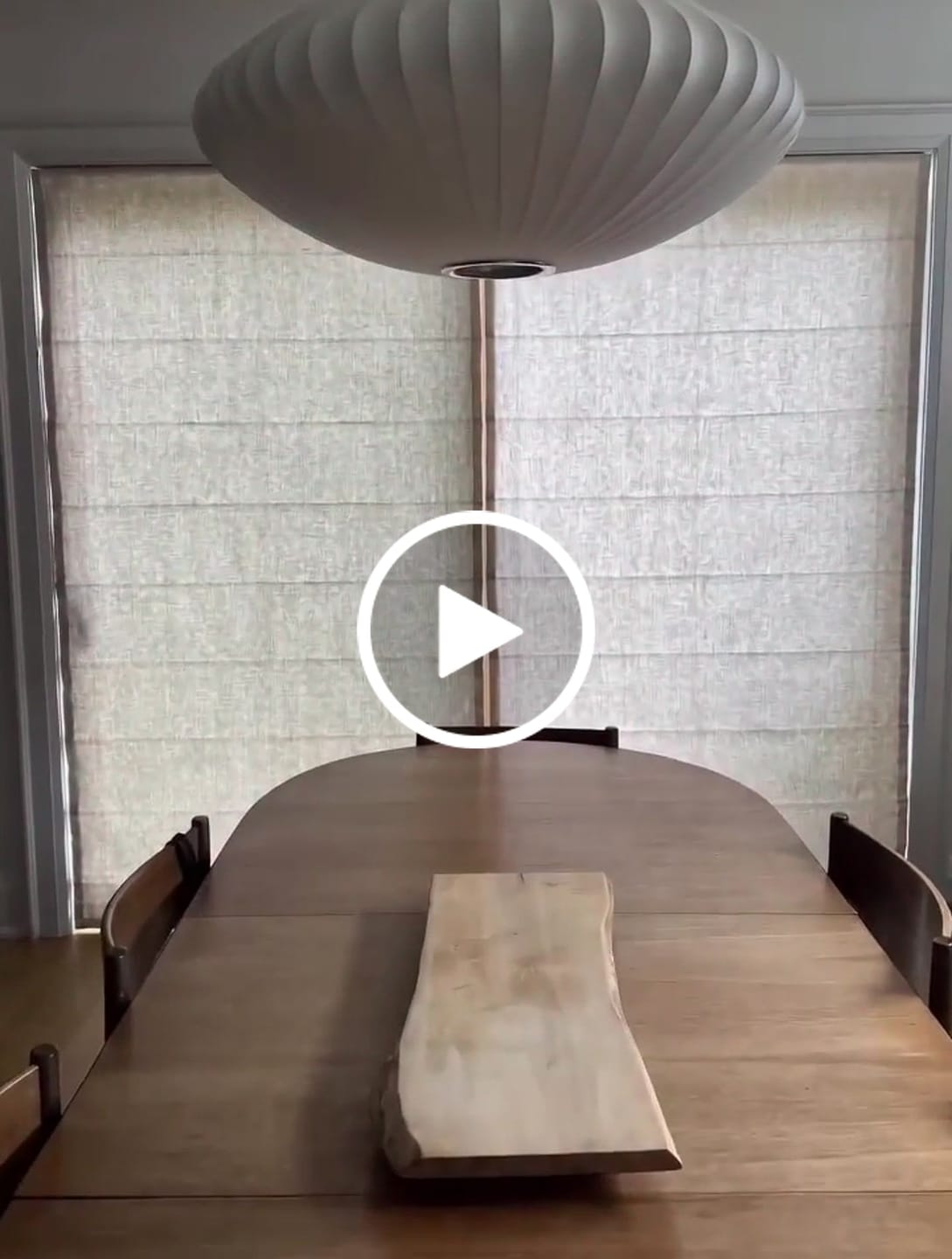 Customer video review of Smart Motorized Linen Roman Shades - 50% / 70% / 100% Blackout Terra