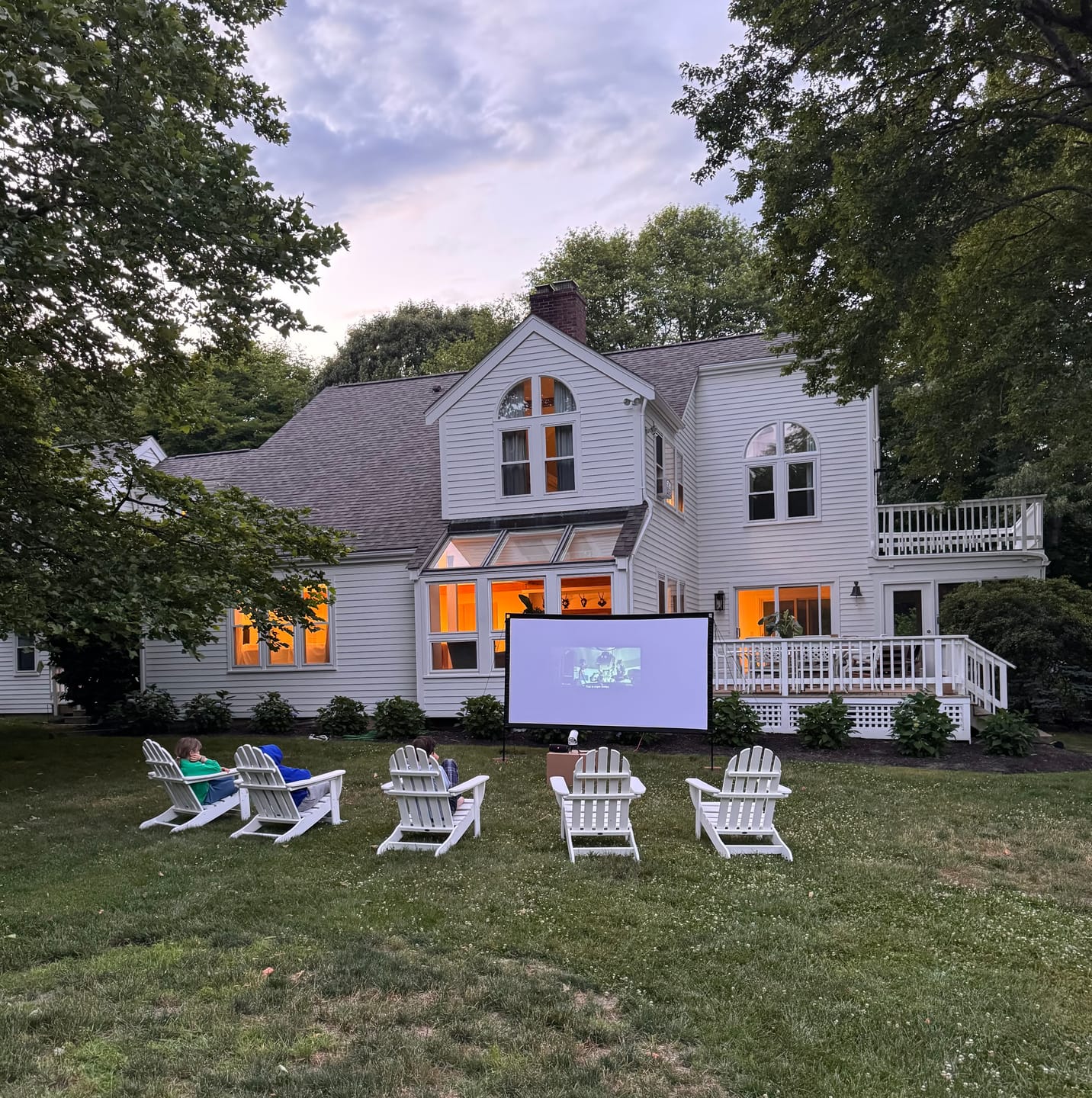 Customer photo review of CineMaster Pro® - 4K Smart Projector