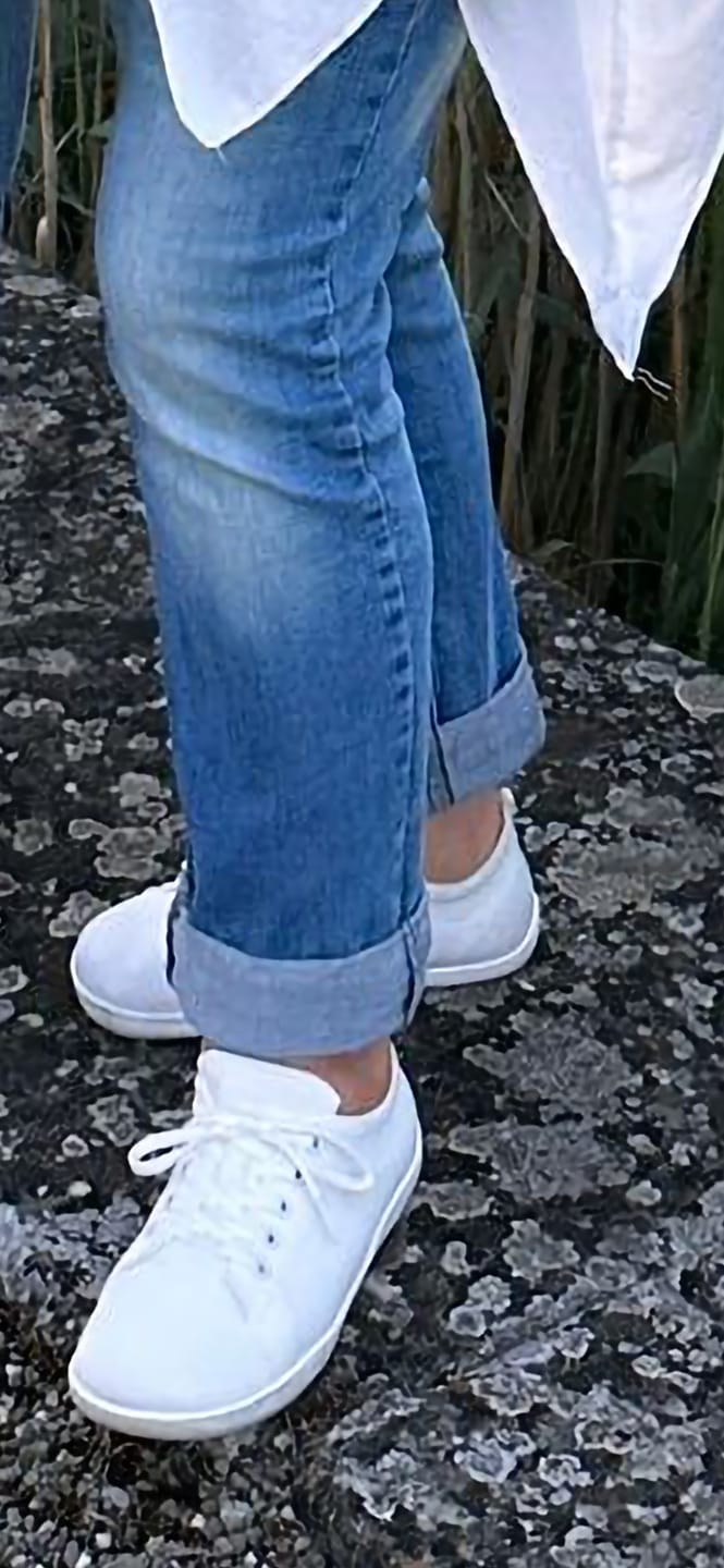 Customer photo review of Barfuss-Sneaker