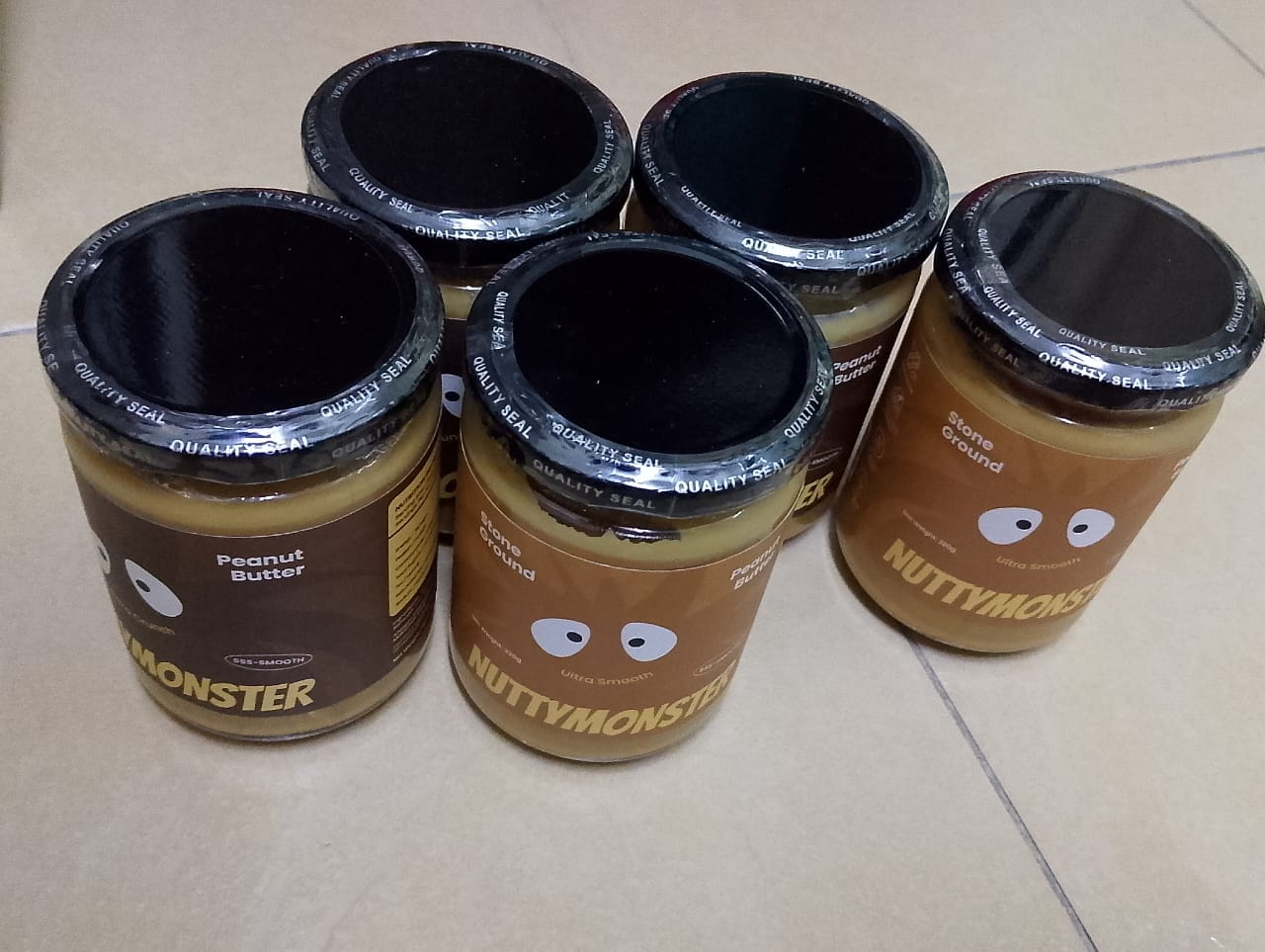 Customer photo review of MONSTER HOARDER PACK 6 x 320G (BUY 5 GET 1 FREE)