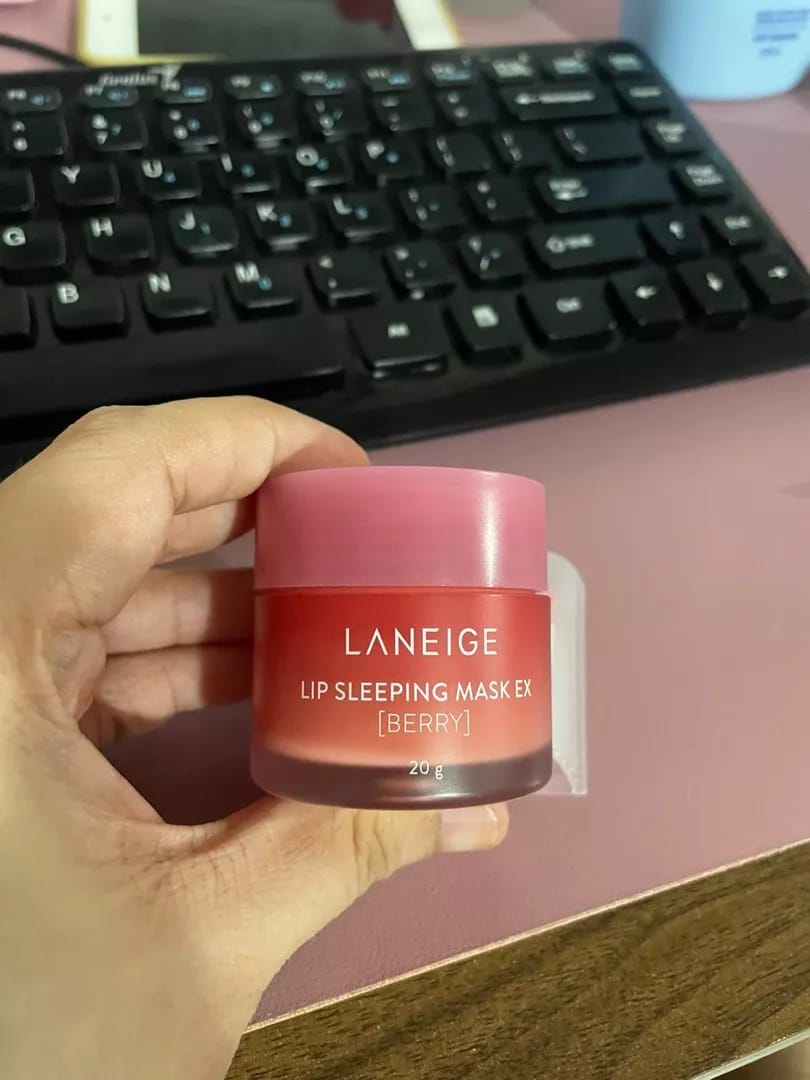 Customer photo review of Laneige Lip Sleeping Mask