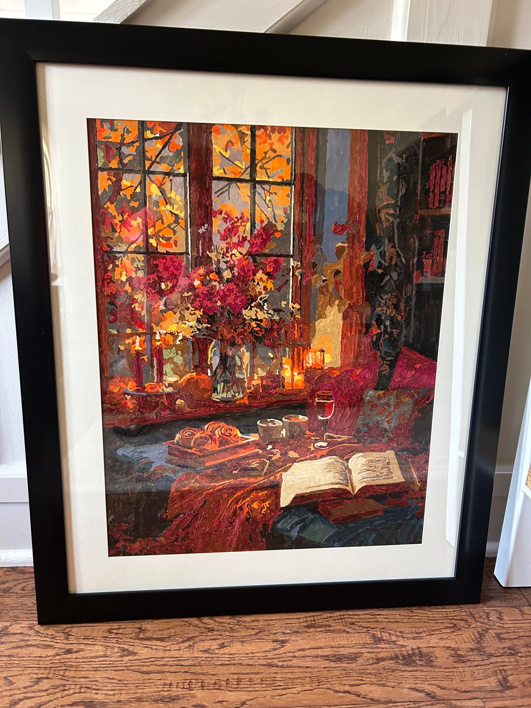Customer photo review of Cozy evening | Paint by Number