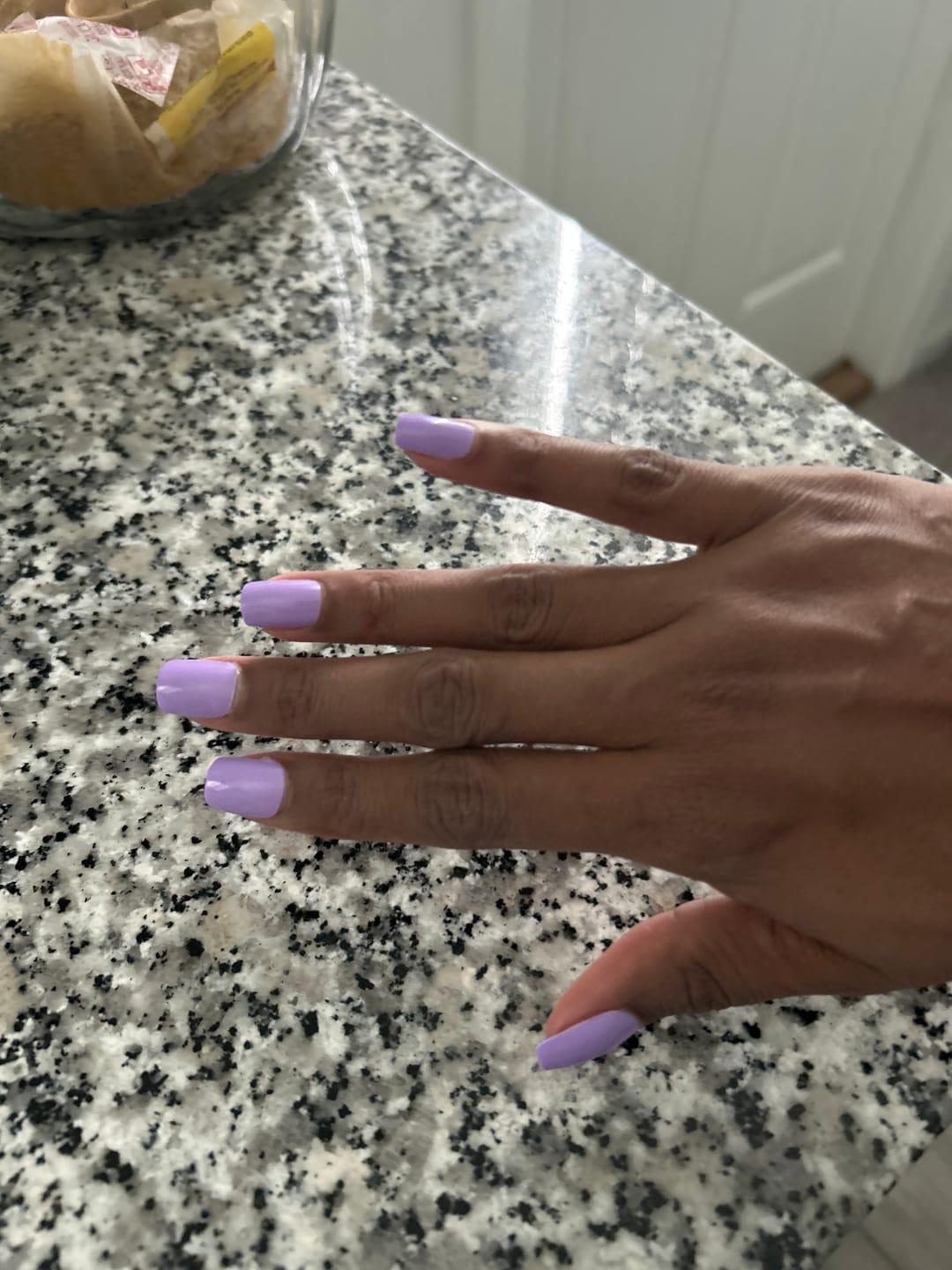 Customer photo review of Noelle - Grape