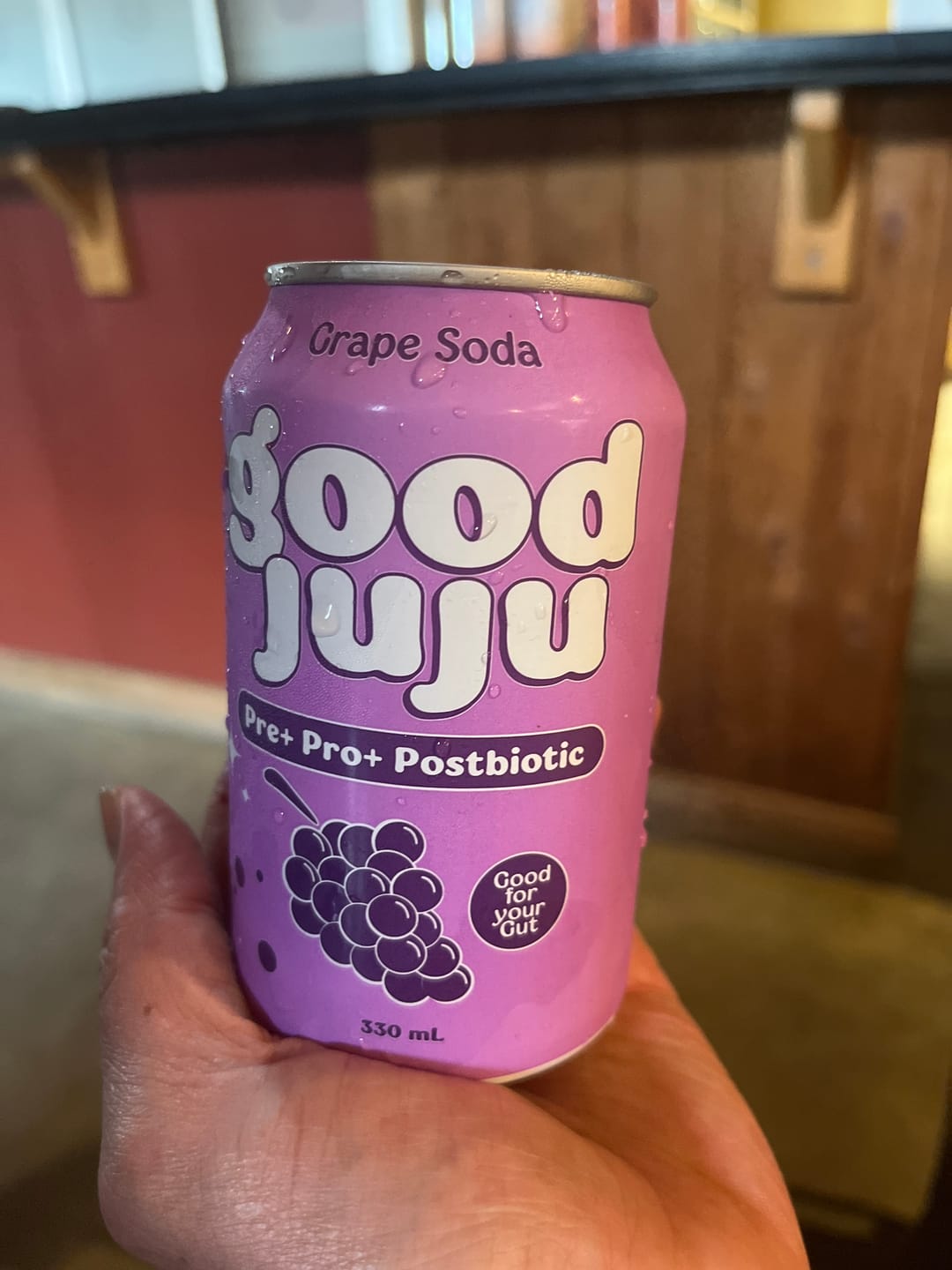 Customer photo review of Grape Soda