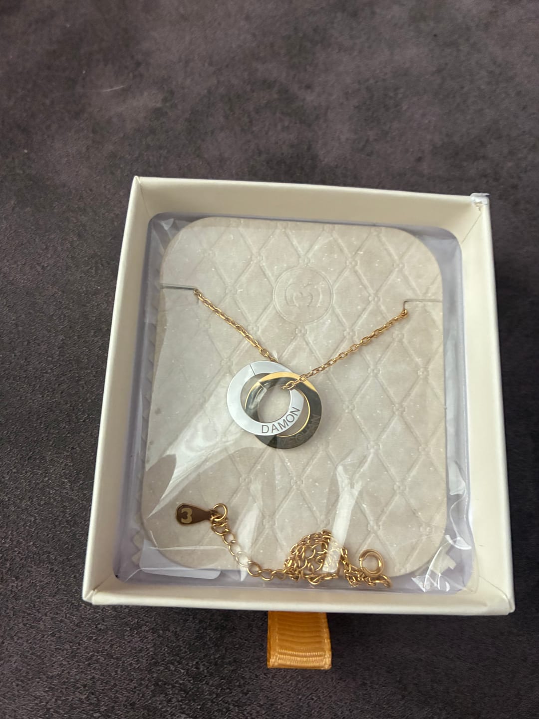 Customer photo review of Cajita Joyas - Nude Beige
