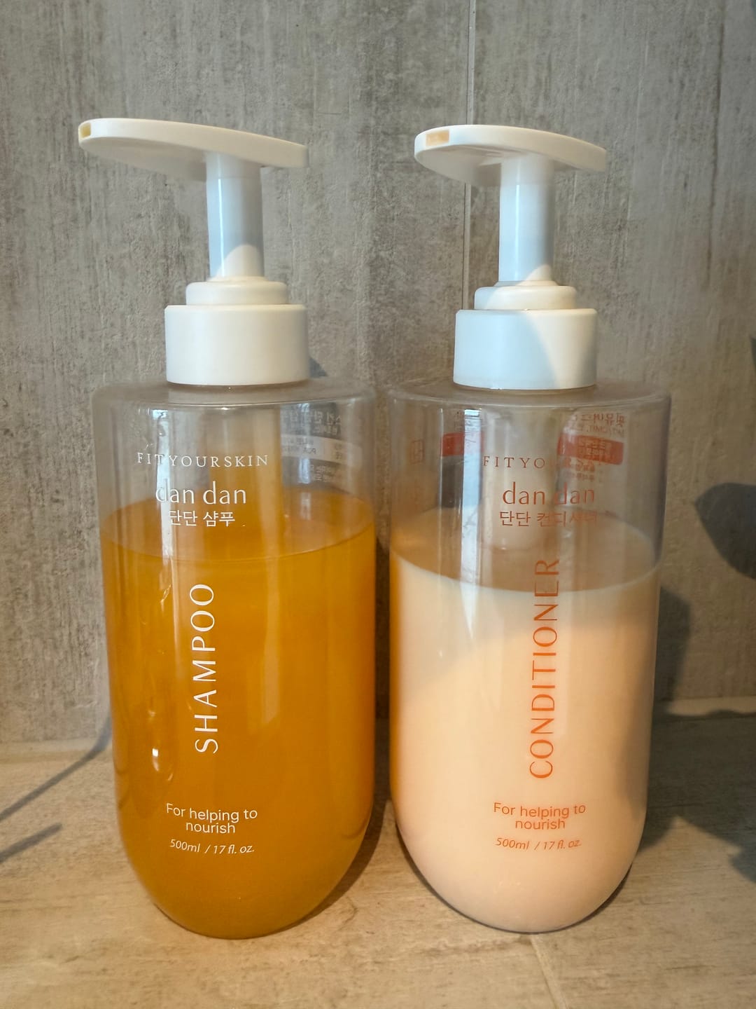Customer photo review of Fit Your Skin Dan Dan Sjampo 500ml - for skadet hår