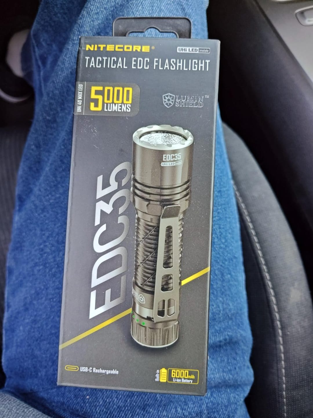 Customer photo review of EDC35 - 5000 lumens