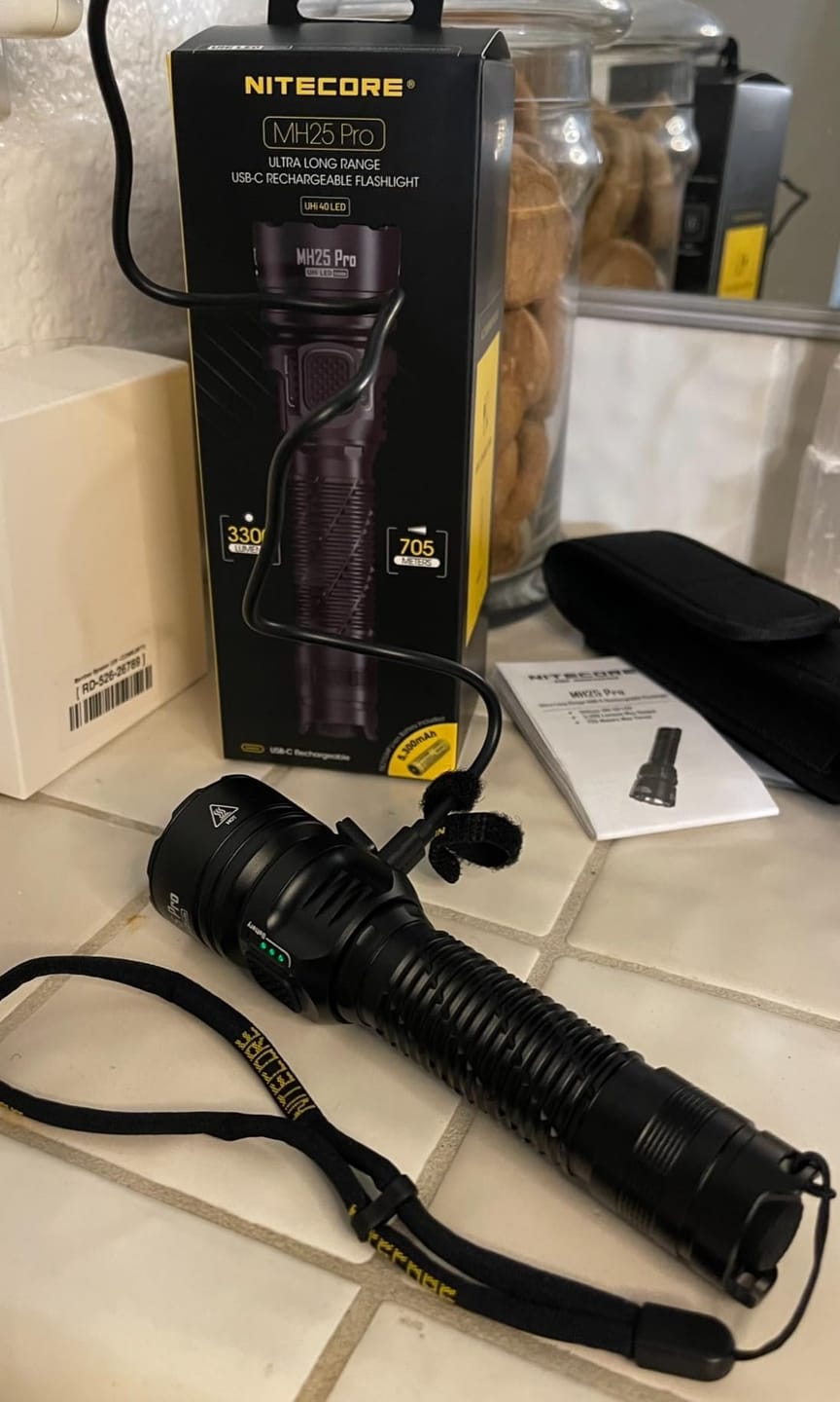 Customer photo review of MH25 PRO - 3300 lumens