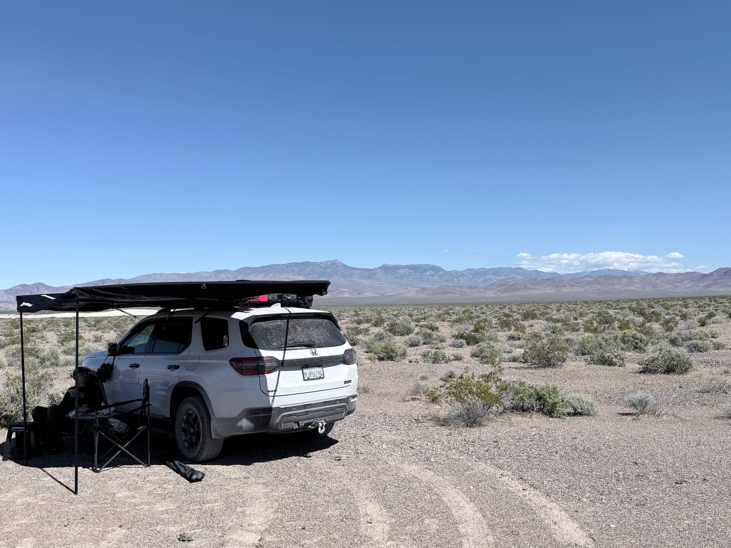 Customer photo review of OPENROAD 180 Free Standing Awning