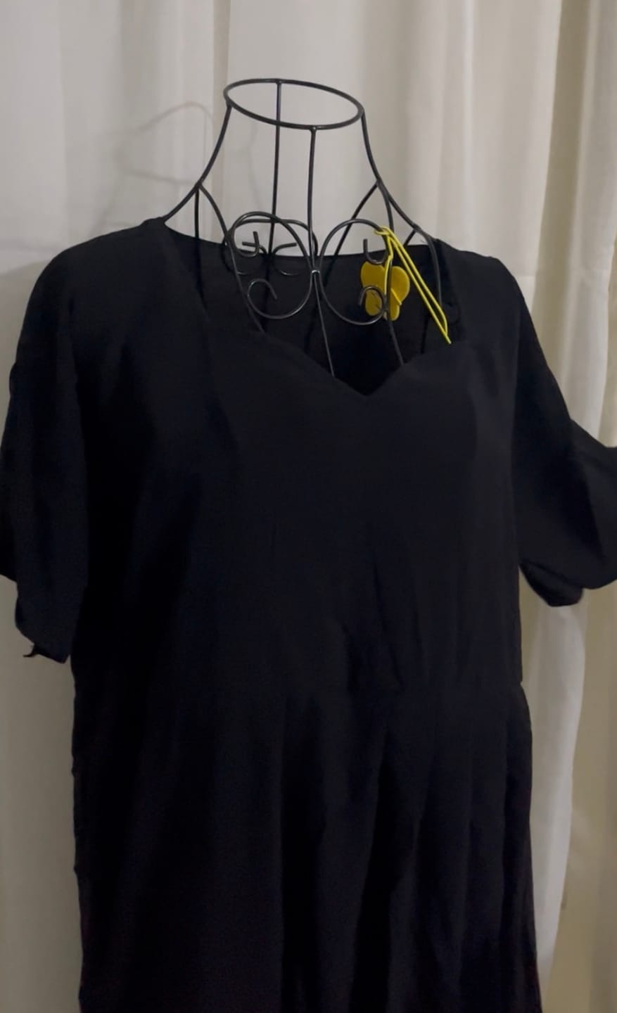 Customer photo review of Plain Viscose Poplin Fabric