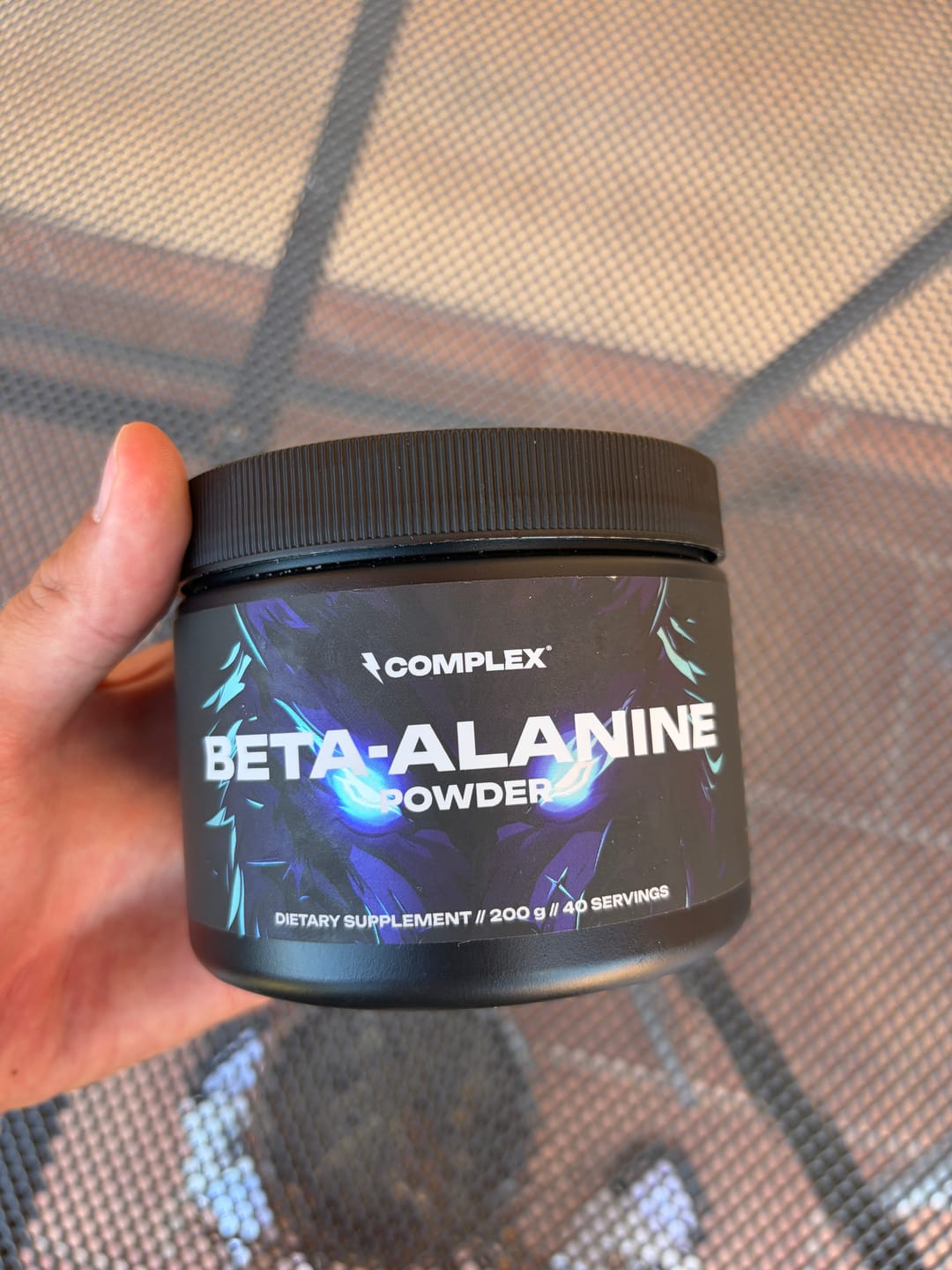 Customer photo review of Beta Alanine