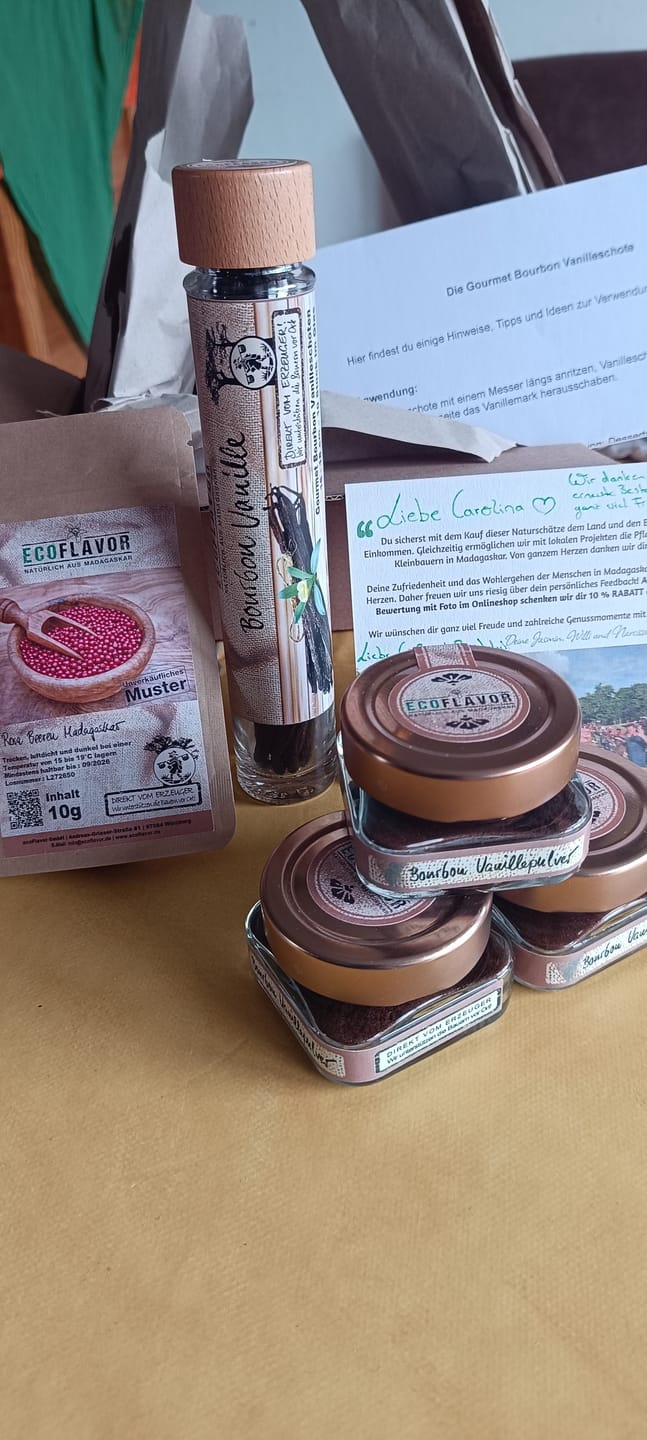 Customer photo review of Bourbon Vanillepulver