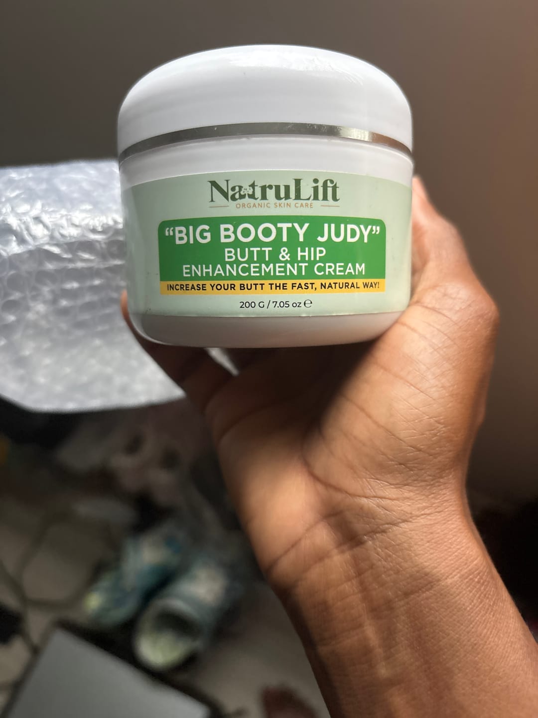 Customer photo review of "Big Booty Judy" Butt & Hip Enhancement Cream