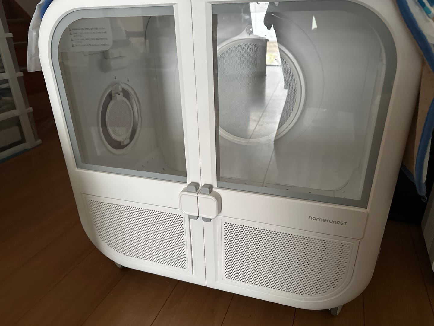 Customer photo review of homerunPET 「Drybo Ultra」ペットドライヤーハウス