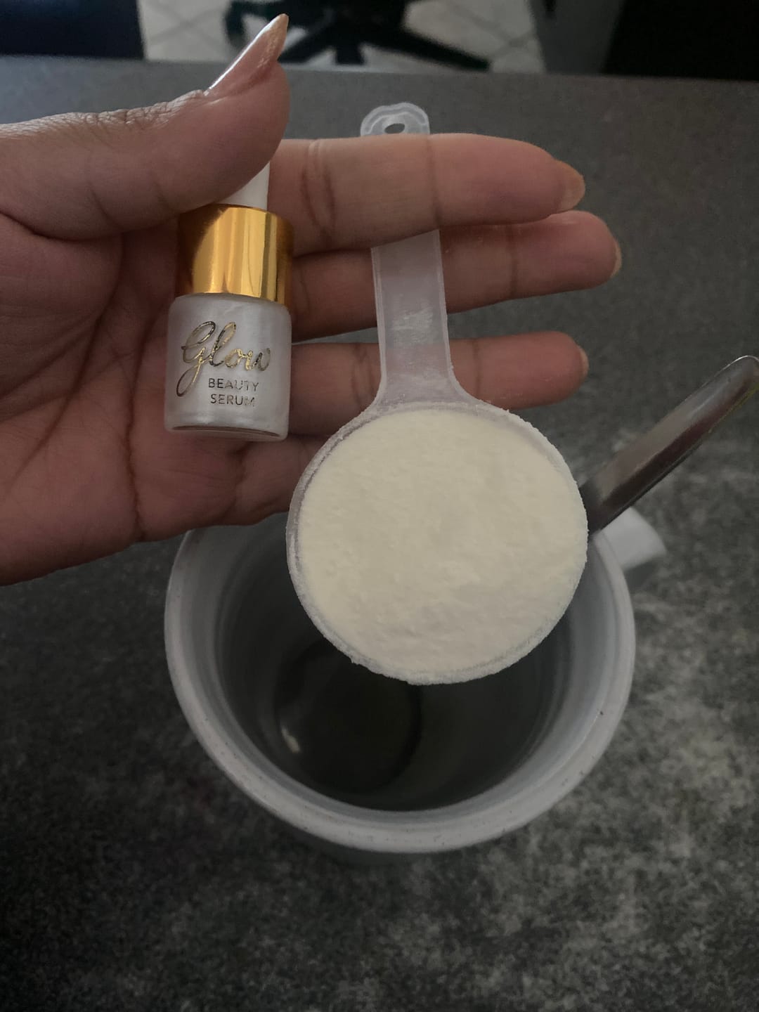 Customer photo review of BodyGOLD Collagen Peptides - 375g
