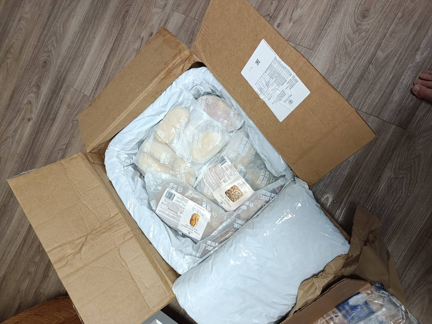 Customer photo review of Stone Oven Bread Walnut Fig