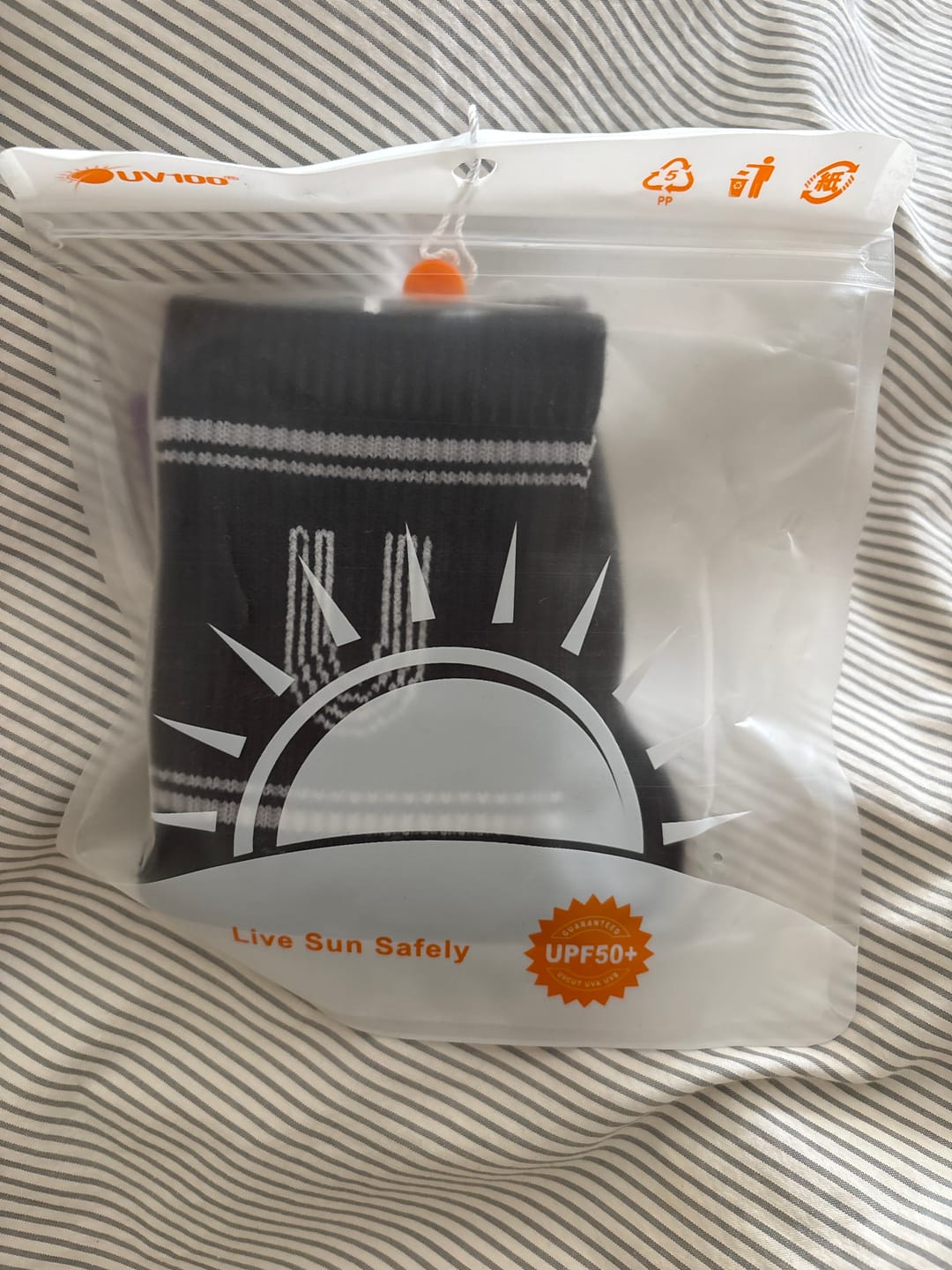 Customer photo review of Sport Socks Unisex UPF50+